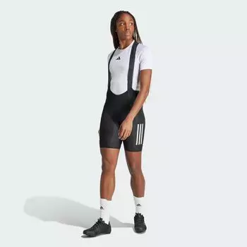 Велосипедные шорты Essentials с 3 полосками и мягкой подкладкой Adidas, цвет Black