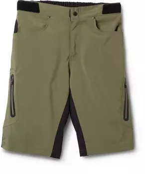 Велосипедные шорты Ether Shell — мужские Zoic, зеленый