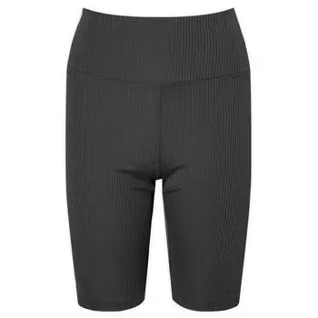 Велосипедные шорты Girlfriend Collective Rib Bike Shorts, черный