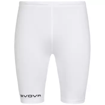 Велосипедные шорты Givova Bermuda Skin Compression Tights белые