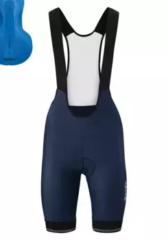 Велосипедные шорты Gonso "Sitivo W BIB 0", шорты для гоночных велосипедов с инновационной концепцией набивки сидений, синий