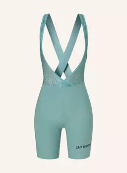 Велосипедные шорты Graziella с лямками и мягкой вставкой Caf Du Cycliste, синий