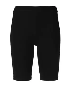 Велосипедные шорты из хлопка и эластана Dsquared2, черный