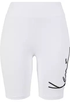 Велосипедные шорты Karl Kani " Karl Kani женские KKWQ22003WHT фирменные велосипедные шорты белые" (1 шт.), белый