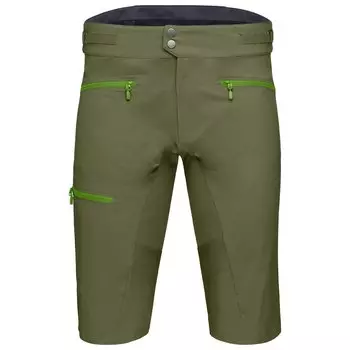 Велосипедные шорты Norrna Fjr Flex1 Mid Weight Shorts, цвет Olive Night/Norrona Green