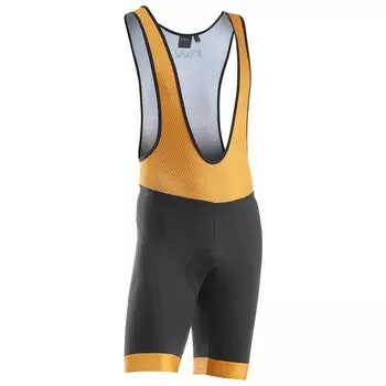 Велосипедные шорты Northwave Force Evo Bibshort, цвет Black/Ochre