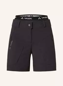 Велосипедные шорты с мягкой вставкой altissimo shorty Vaude, черный