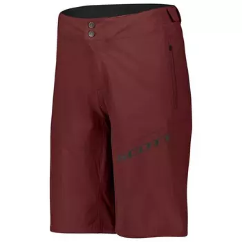 Велосипедные шорты Scott Shorts Endurance Loose Fit with Pad, цвет Wood Red