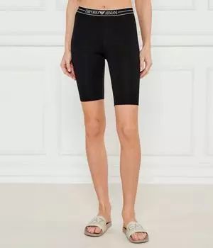 Велосипедные шорты Slim fit Emporio Armani, черный