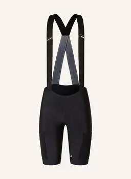 Велосипедные шорты tactica kieskfer t5 с ремнями и мягкой вставкой Assos, черный