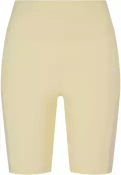 Велосипедные шорты URBAN CLASSICS " Urban Classics Women's Color Block Cycle Shorts" (1 шт.), цвет Softyellow/Softseagrass