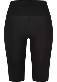 Велосипедные шорты URBAN CLASSICS " Urban Classics Women's Ladies Cycle Shorts из органического эластичного джерси" (1 шт.), черный