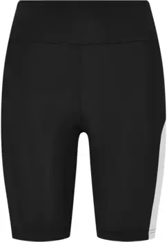 Велосипедные шорты URBAN CLASSICS " Urban Classics Women's Color Block Cycle Shorts" (1 шт.), черно-белый