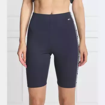 Велосипедные шорты узкого кроя Tommy Hilfiger, синий