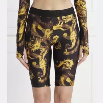 Велосипедные шорты узкого кроя Versace, черный