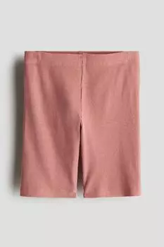 Велосипедные шорты в рубчик H&M, красный
