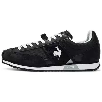 Велосипедные туфли мужские низкие черные/белые Le Coq Sportif