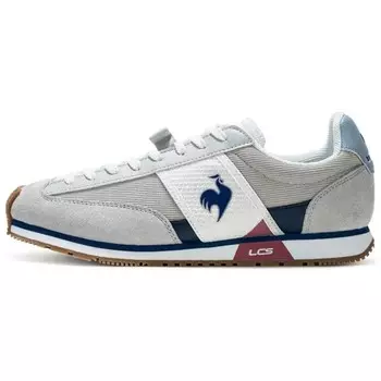 Велосипедные туфли мужские низкие серые/белые Le Coq Sportif