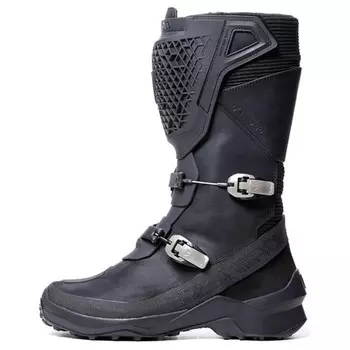 Велосипедные туфли мужские высокие черные Dainese