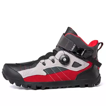 Велосипедные туфли мужские высокие Swinsger, серый/синий