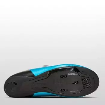 Велосипедные туфли RC502 женские Shimano, зелено-голубой