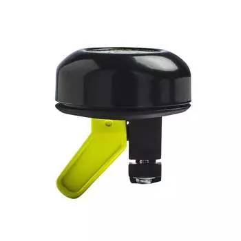 Велосипедный колокольчик Decathlon, милый детский мультфильм [на выбор], черный/желтый-4690567