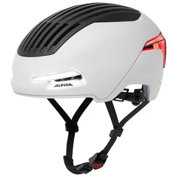 Велосипедный шлем Alpina Brighton MIPS, цвет Smoke/Grey Matt