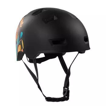 Велосипедный шлем Crazy Safety, цвет schwarz/bunt