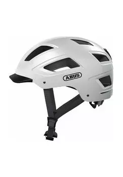 Велосипедный шлем HYBAN 2.0 женщины, мужчины ABUS, цвет Polar White