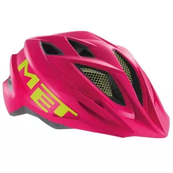 Велосипедный шлем Met, розовый