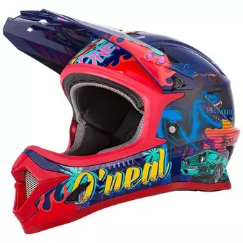 Велосипедный шлем Oneal Sonus downhill, синий