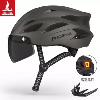Велосипедный шлем Phoenix для горного велосипеда, шоссейный велосипед, защитный шлем унисекс, цельный велосипедный шлем, оборудование для велосипедного шлема