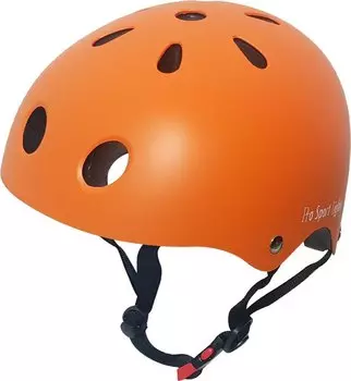 Велосипедный шлем Pro Sport Lights Skate urban, оранжевый