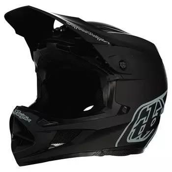 Велосипедный шлем Troy Lee Designs D4 Polyacrylite downhill, черный