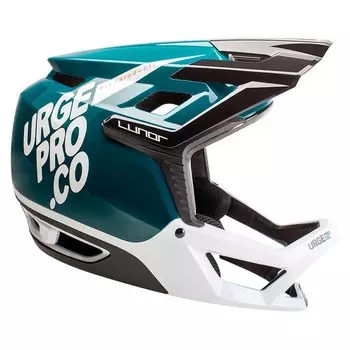 Велосипедный шлем Urge Lunar downhill, серебряный