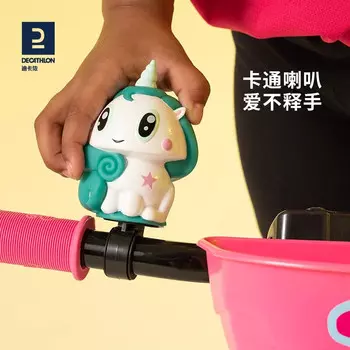 Велосипедный сигнал Decathlon, милый детский велосипедный звонок, громкий мультяшный звонок 4895751