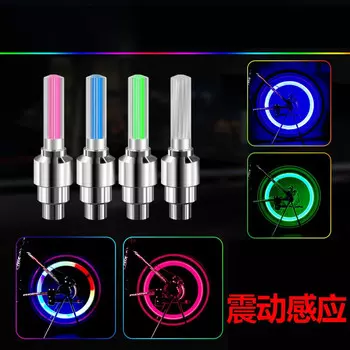 Велосипедный светильник MOCHIC, ночной светильник для езды на велосипеде, светильник с клапаном для велосипеда, светильник с клапаном, светильник с горячим колесом, вспышка, фонарь для колеса горного велосипеда, велосипед