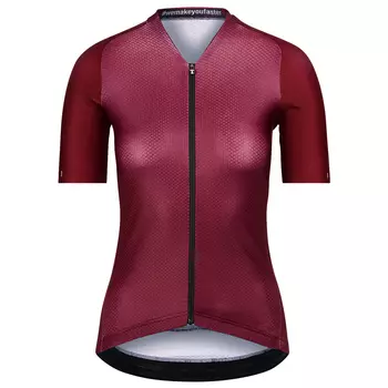 Велосипедный трикотаж Bioracer Women's Icon Coldblack Jersey, цвет Bordeaux