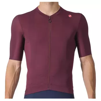 Велосипедный трикотаж Castelli Espresso Jersey, цвет Deep Bordeaux/Silver Moon