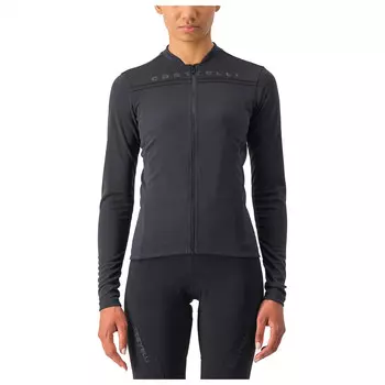 Велосипедный трикотаж Castelli Women's Anima 4 Long Sleeve Jersey, цвет Light Black