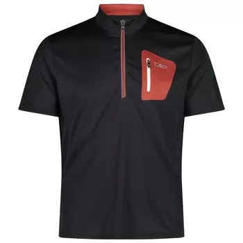 Велосипедный трикотаж Cmp Freebike T Shirt with Zip, цвет Antracite/Rust