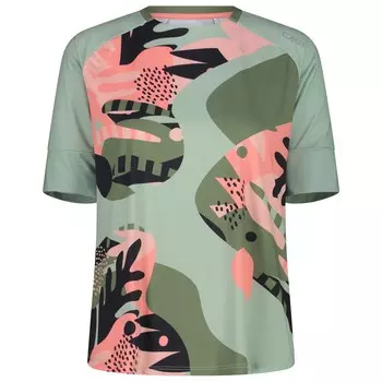 Велосипедный трикотаж Cmp Women's Stretch T Shirt Free Bike, цвет Jade