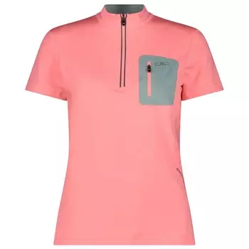 Велосипедный трикотаж Cmp Women's T Shirt Free Bike with Chest Pocket, цвет Lotus