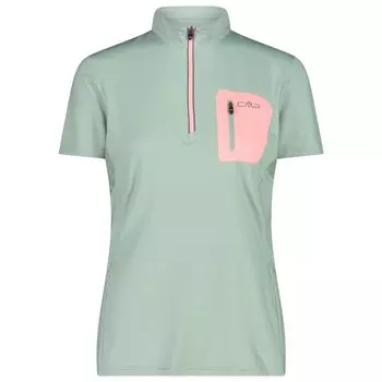 Велосипедный трикотаж Cmp Women's T Shirt Free Bike with Chest Pocket, цвет Jade