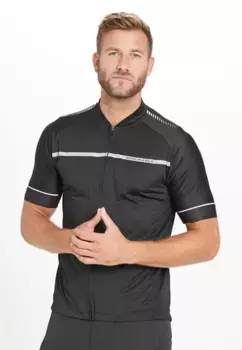 Велосипедный трикотаж ENDURANCE "Jackal" с практичной технологией Quick Dry, черный