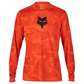 Велосипедный трикотаж Fox Racing Ranger Tru Dri L/S Jersey, цвет Atomic Orange