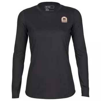 Велосипедный трикотаж Fox Racing Women's Ranger DR L/S Jersey, черный