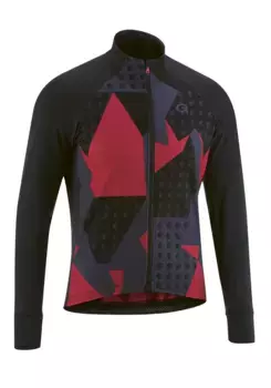 Велосипедный трикотаж Gonso "RENOSO", мужской велосипедный трикотаж с длинными рукавами и эффективной теплоизоляцией, красный