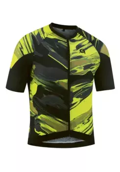 Велосипедный трикотаж Gonso "SENOVO", дышащий велосипедный трикотаж с сетчатыми вставками, желтый