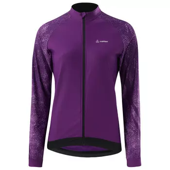 Велосипедный трикотаж Lffler Bike L/S Jersey Taylor, цвет Viola